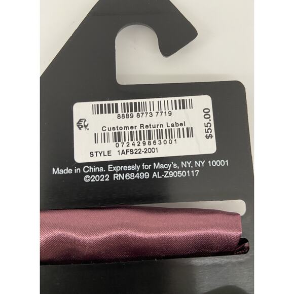 Bow Tie & Pocket Square Bundle - Alfani Laurel Stripe & Bar III Floral Print NEW - Picture 7 of 11